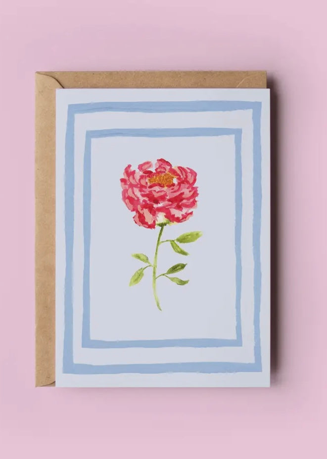 Precious Peony Card