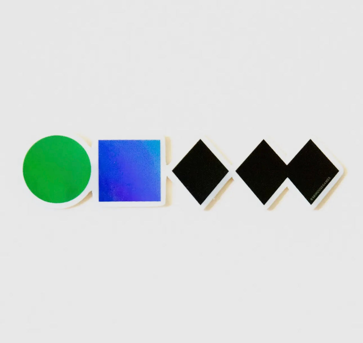 Ski Trail Signs Sticker