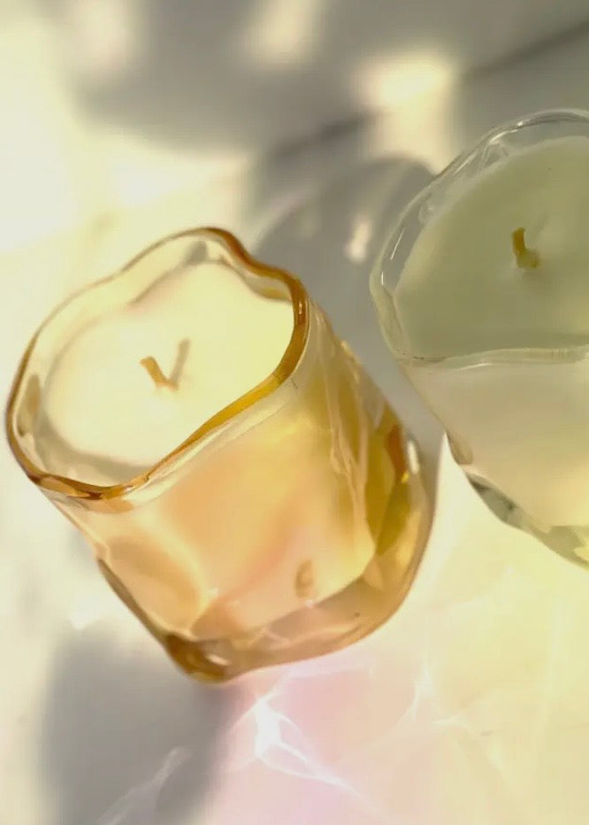 No. 3 Moss + Amber Candle