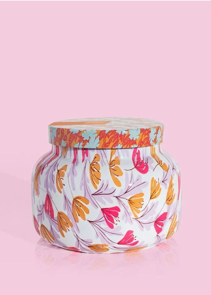 Pineapple Flower Pattern Play Signature Jar Candle