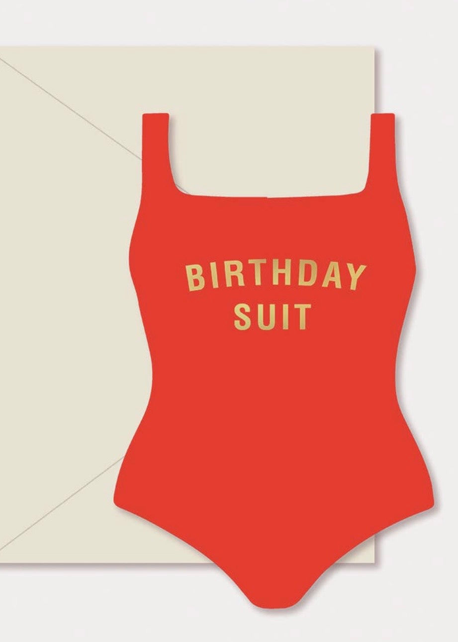 Birthday Suit Card