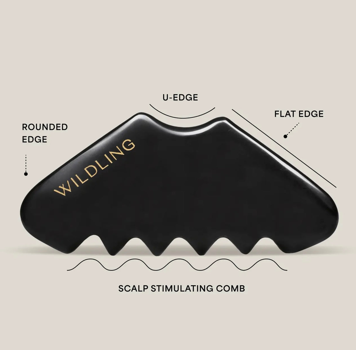 Empress Gua Sha Stimulating Scalp Comb