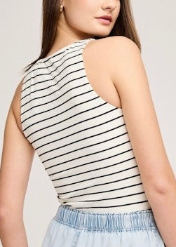 Eton Striped Tank