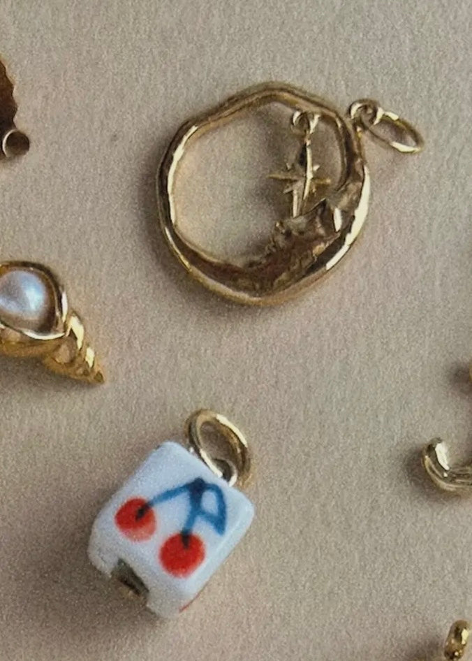 Atlas Moon and Star Charm