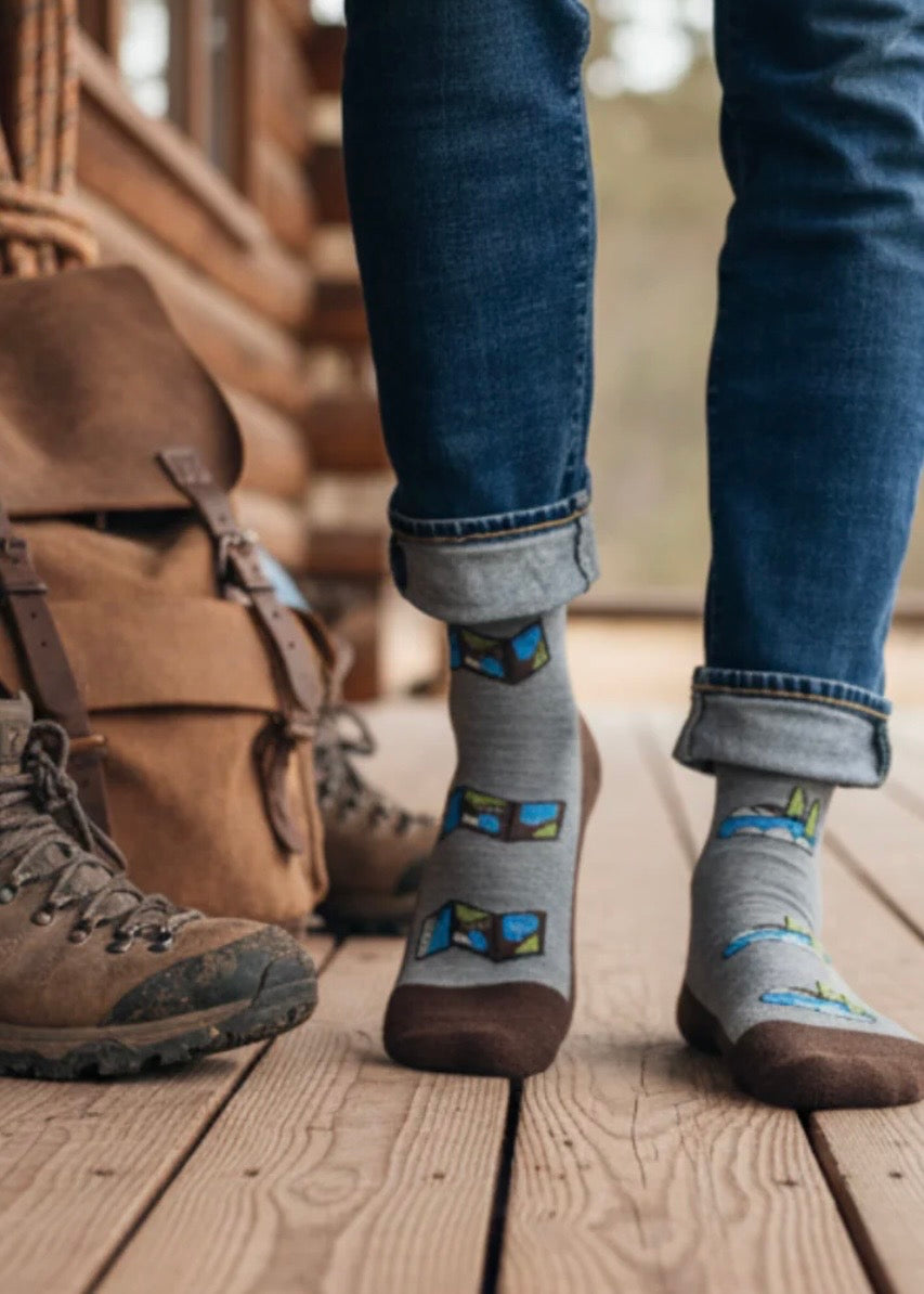 Map & Outdoors Merino Wool Socks