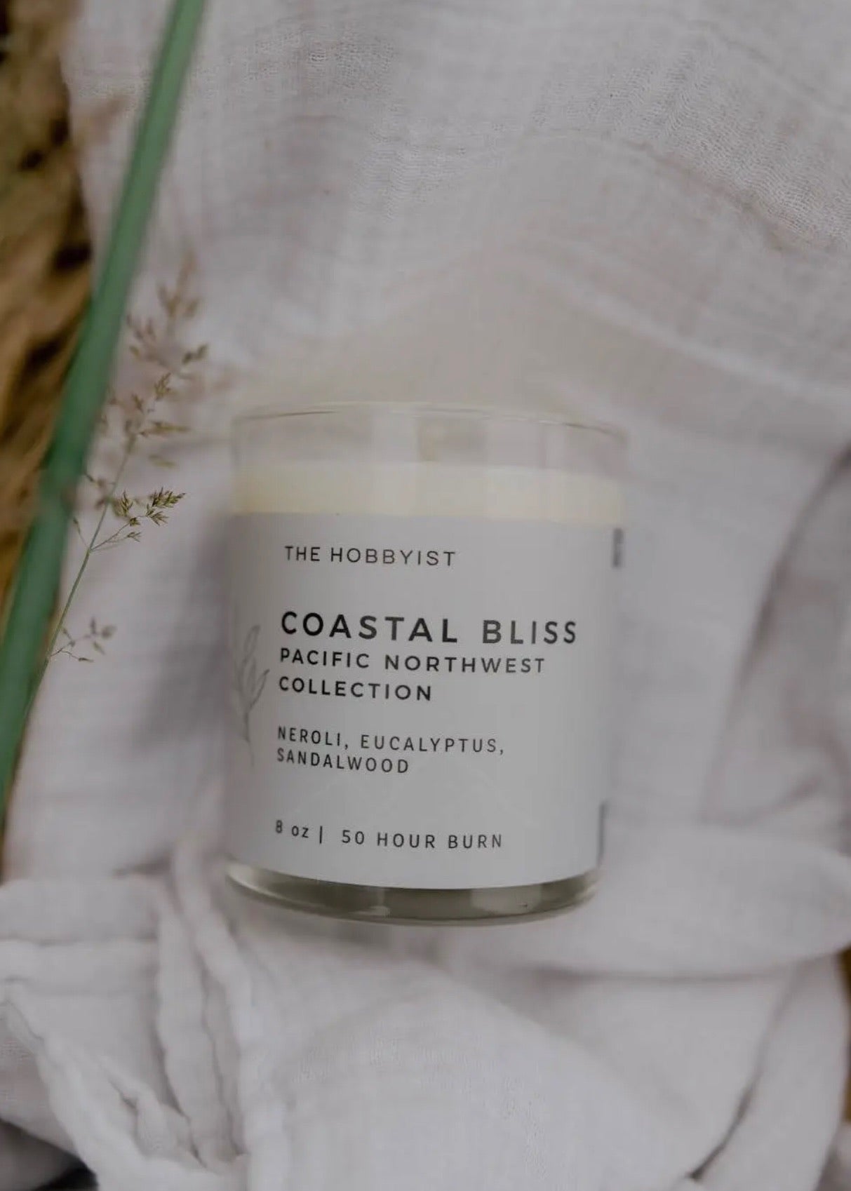 Coastal Bliss Scented Soy Candle