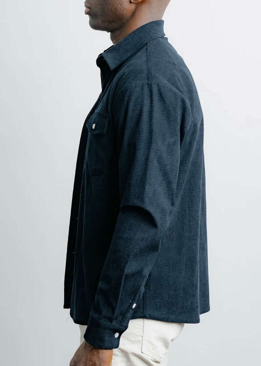 Textured Overshirt
