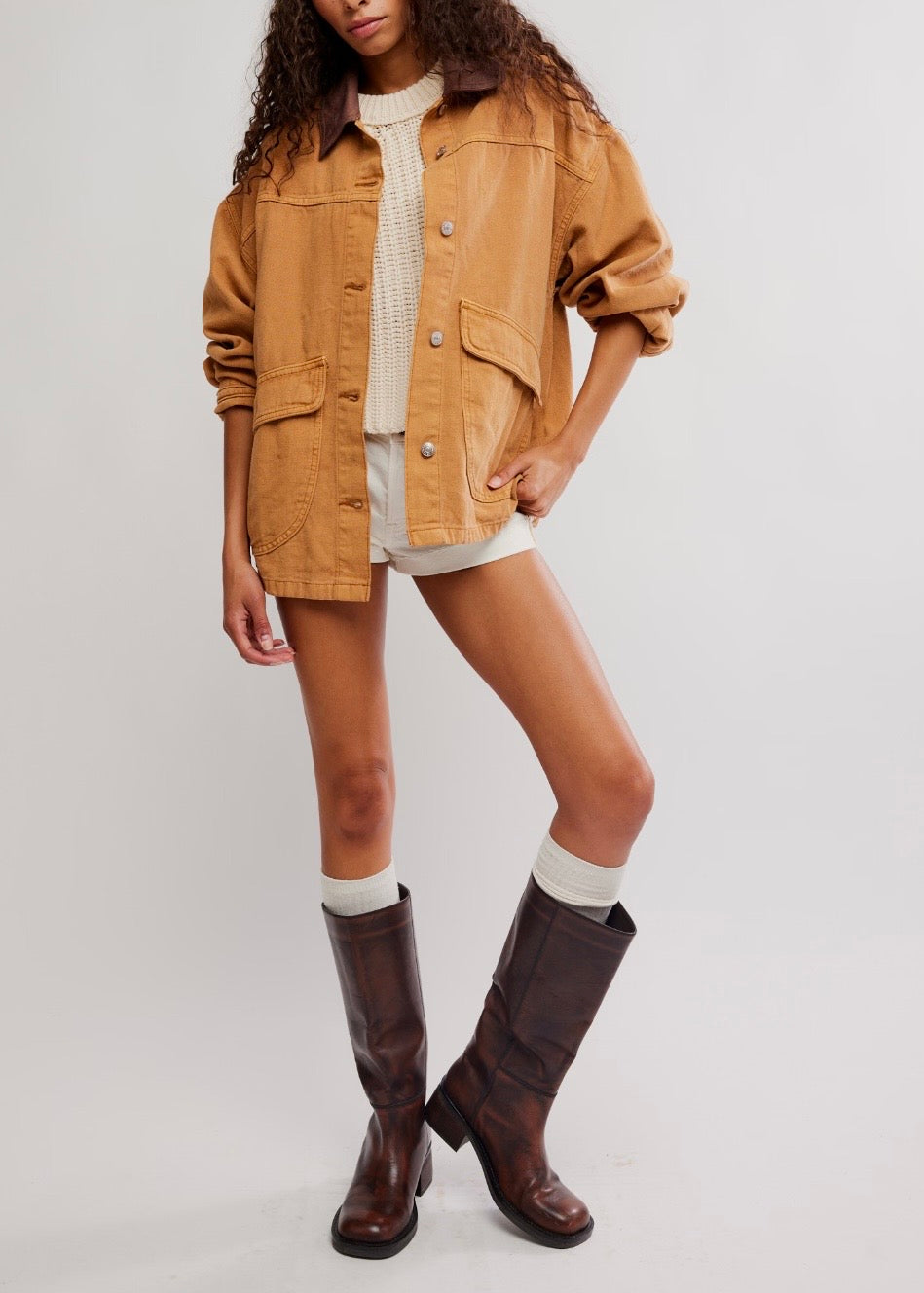 *coming soon Lemon Denim Jacket