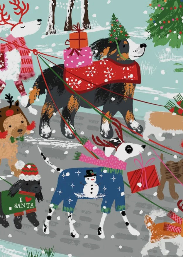 Happy Howlidays 1000 Piece Puzzle