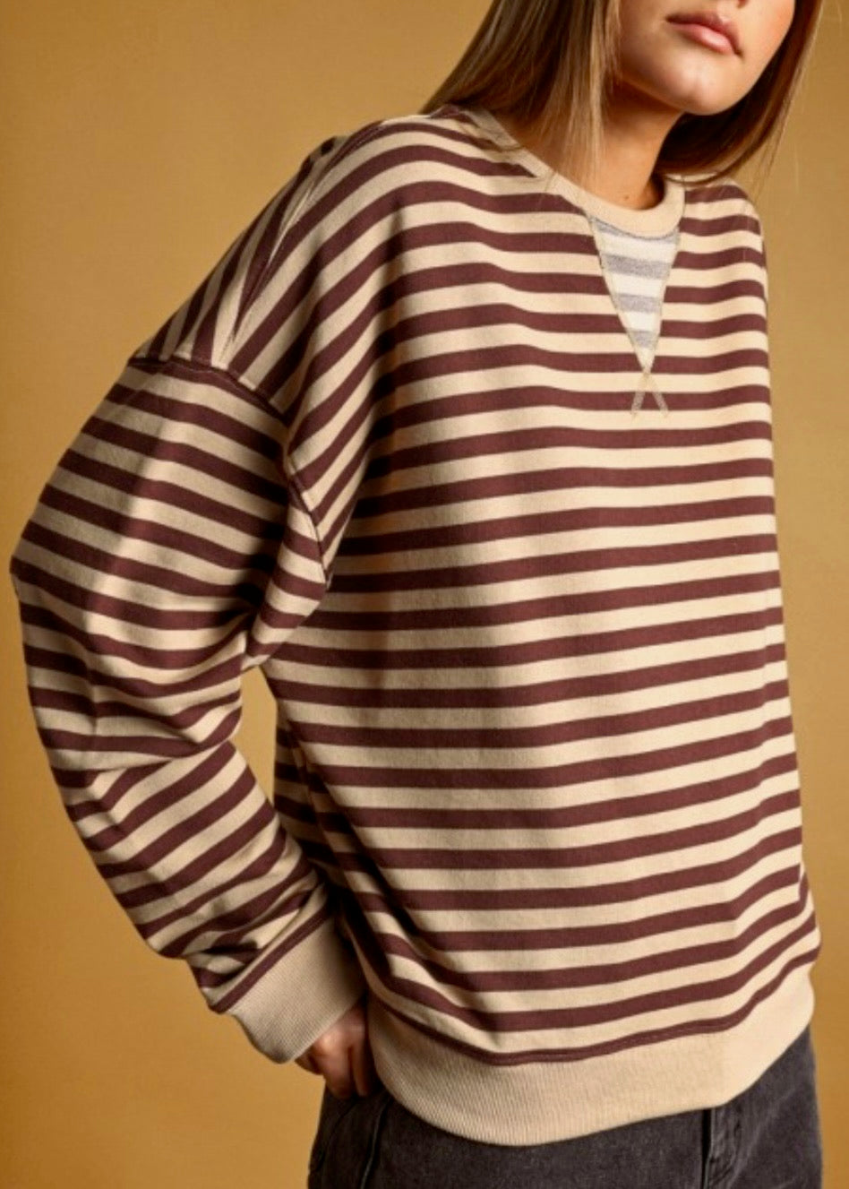 Truly Stripe Sweater