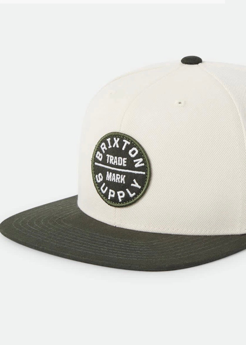 Oath III Snapback Wax Paper/ Dark Olive