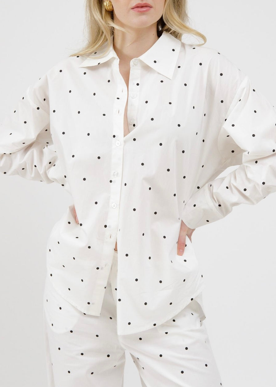 Poplin Button Up Shirt