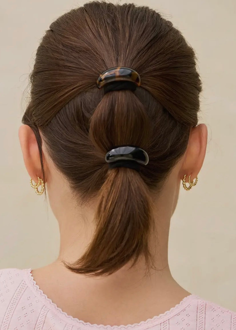 Black & Tort Cloud Cuffs