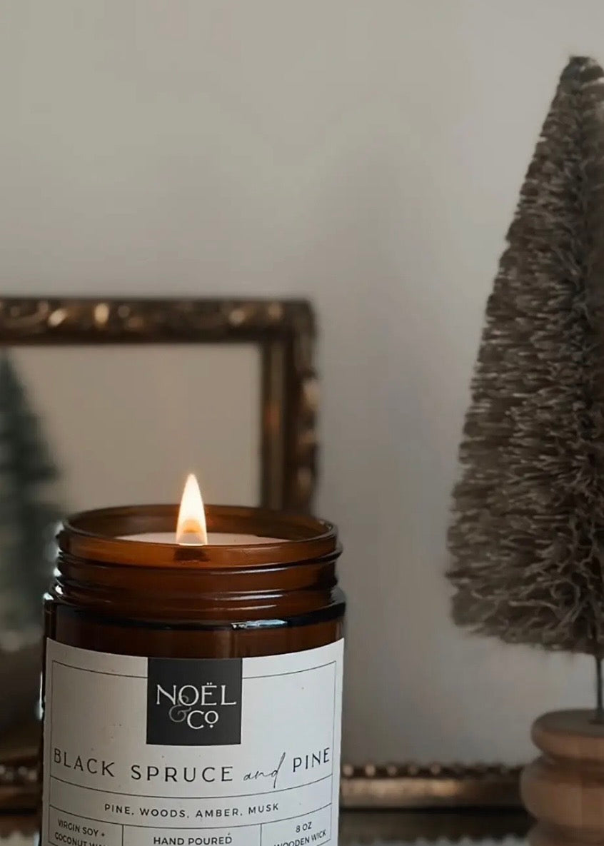 Black Spruce & Pine Candle