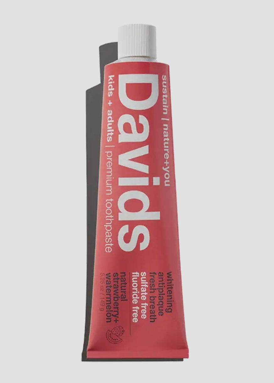 Davids Toothpaste/Strawberry Watermelon