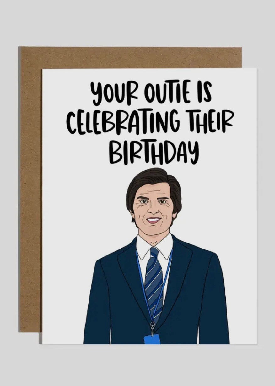 Outie Is Celebrating Their Birthday Card