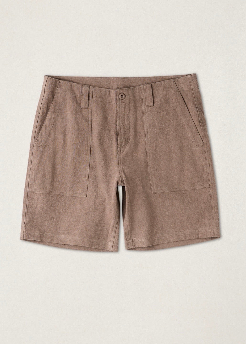 Worn Path Textured Linen Short