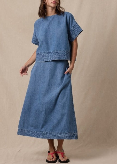 Trudy Denim Skirt