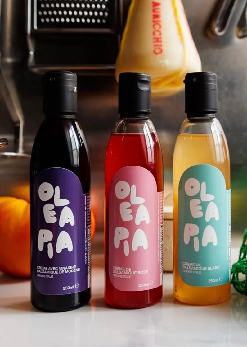 Pink Balsamic Vinegar Cream