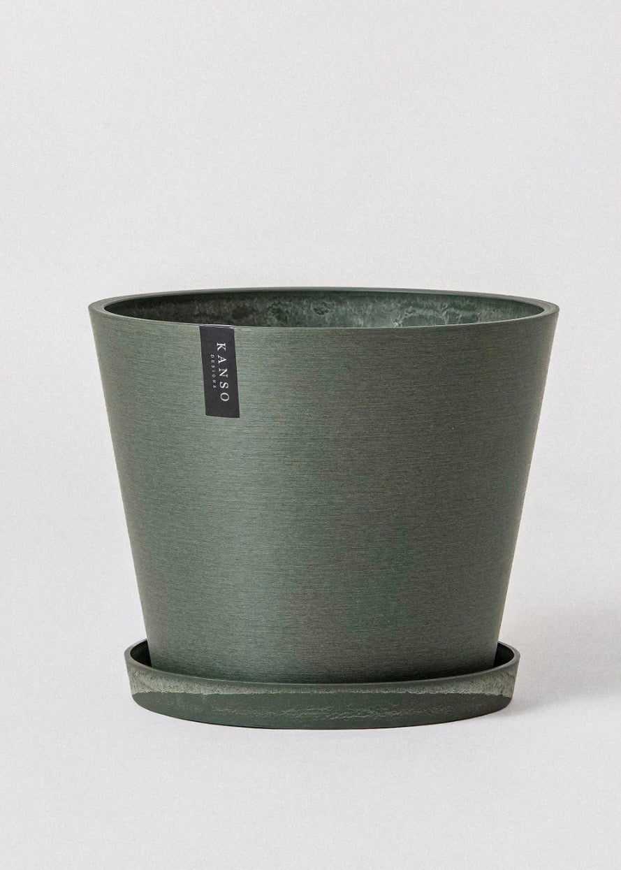 Tapered Signature Stone Planter
