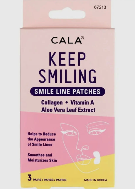 Cala Smile Line Patches Wrinkles Skincare (Pack of 3)