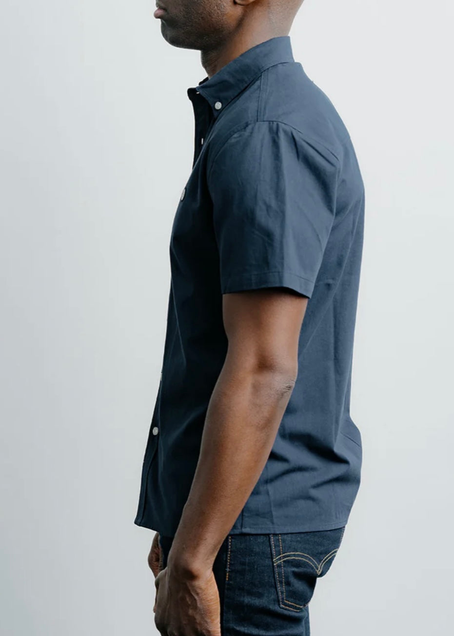 Short Sleeve Oxford Dress Shirt