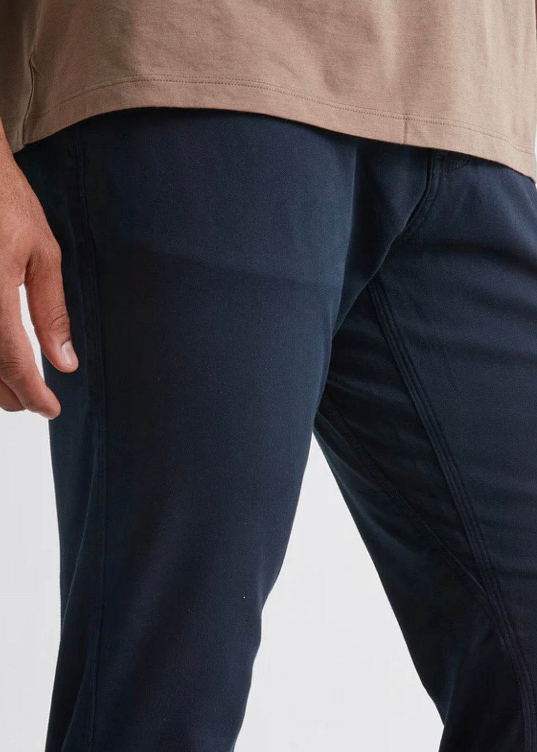 No Sweat Athletic Taper Navy