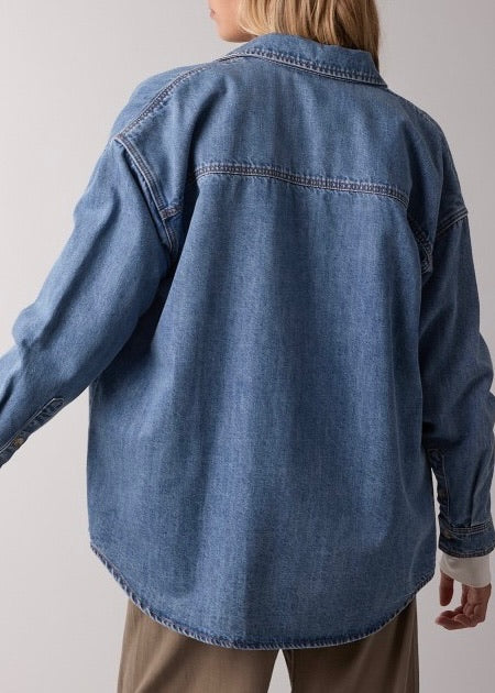 Joni Denim Button Up