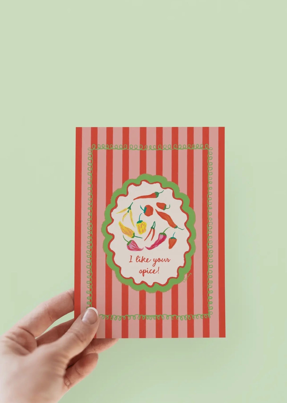 I Like Your Spice! Greeting Card