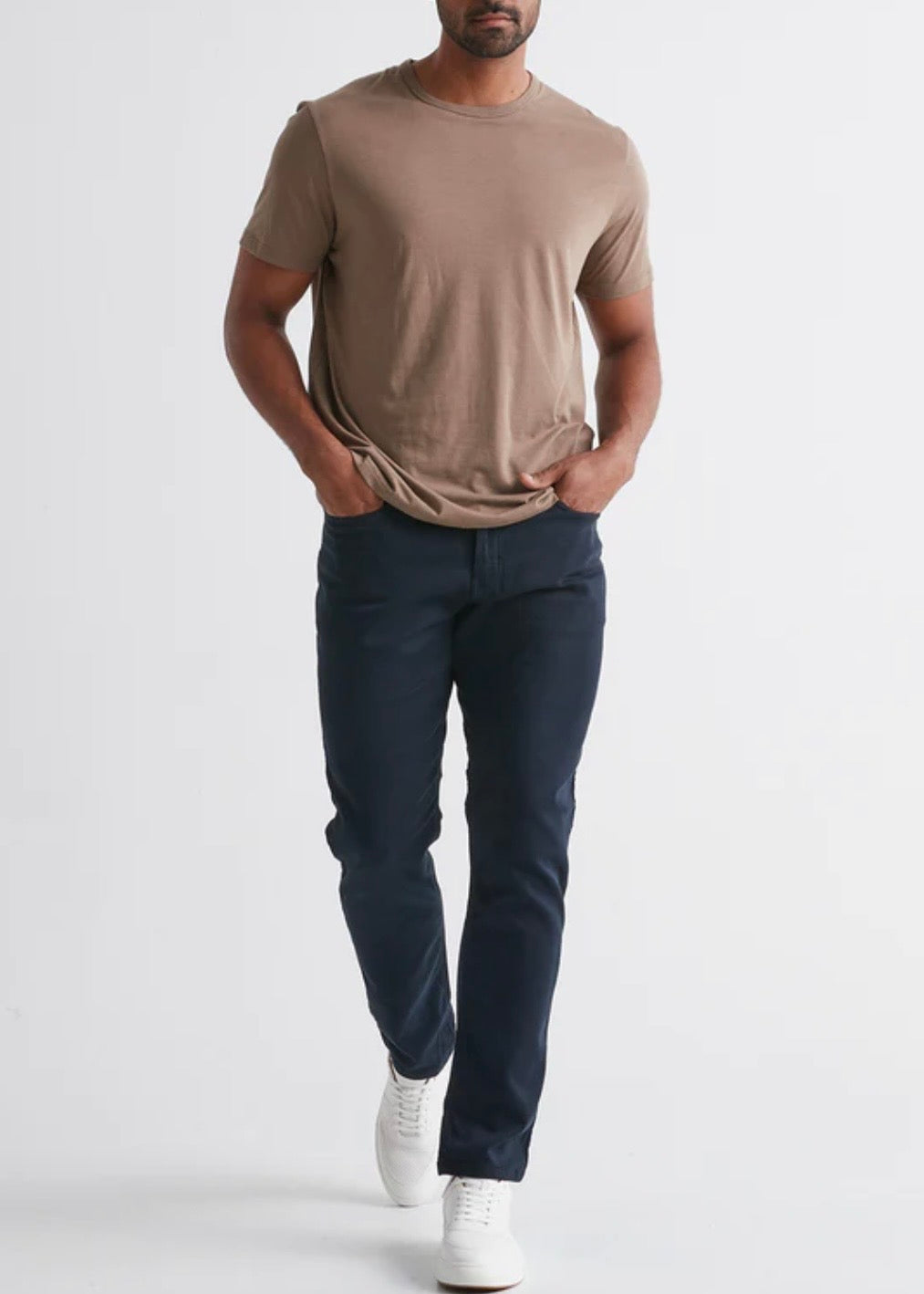 No Sweat Athletic Taper Navy