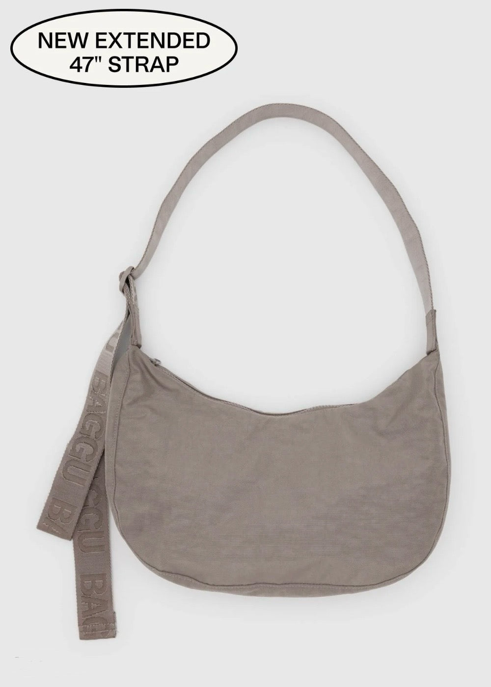 Medium Nylon Crescent Bag