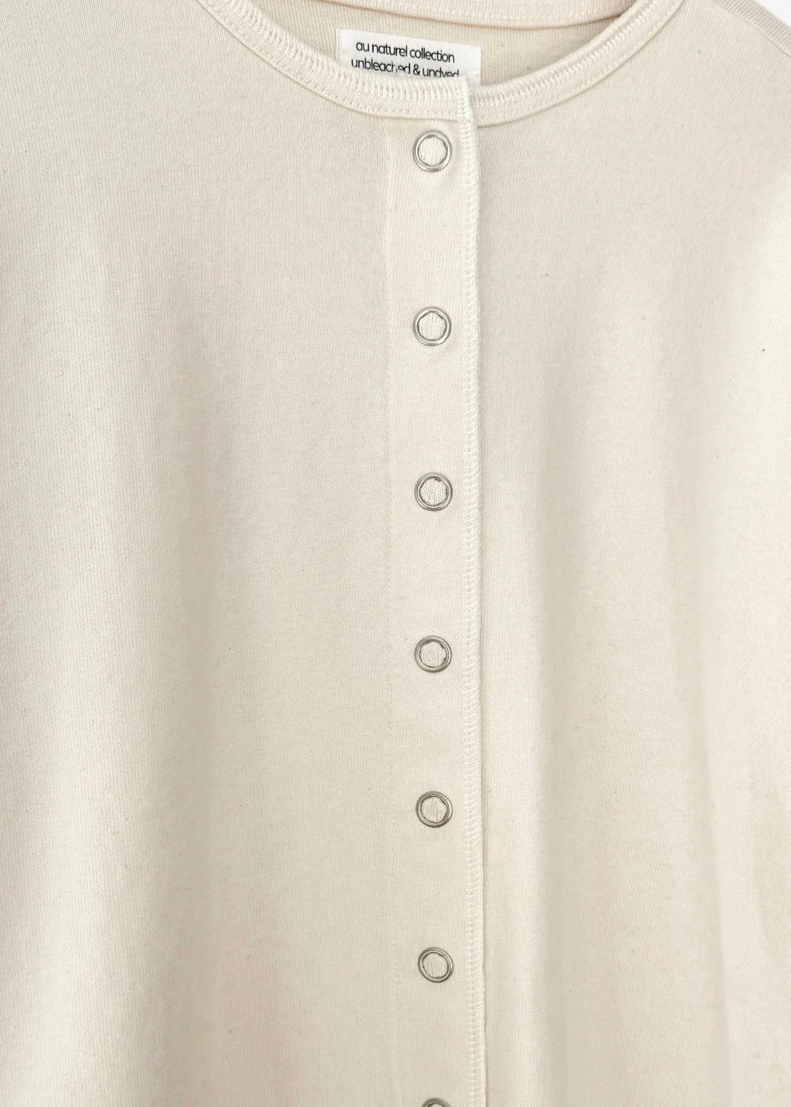 *pre-order Soft Jersey Snap Cardigan
