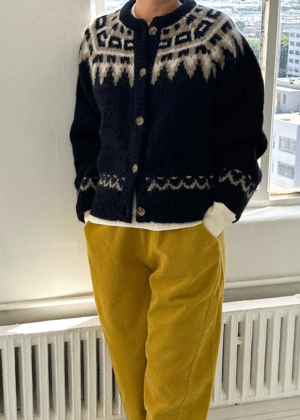 Alpaca Cabin Cardigan