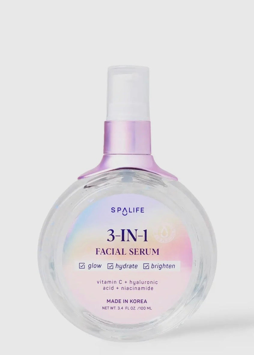 3 in1 Face Serum Vitamin C + Hyaluronic Acid + Niacinamide