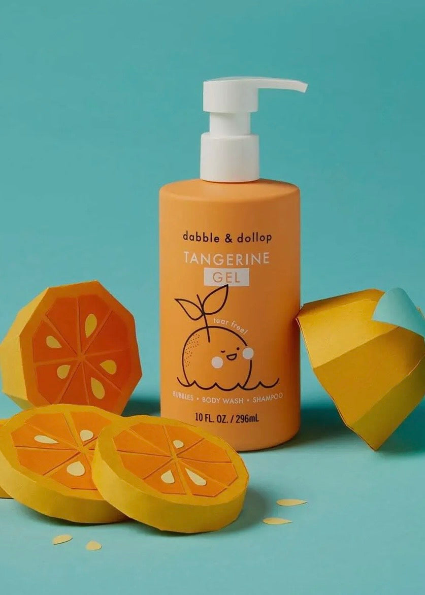 Tangerine Bubble Bath, Body Wash & Shampoo