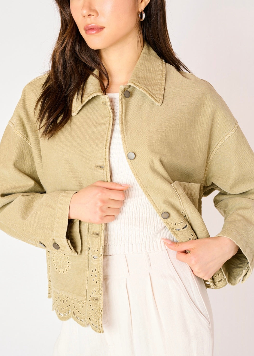 Eyelet Doctor Barn Coat