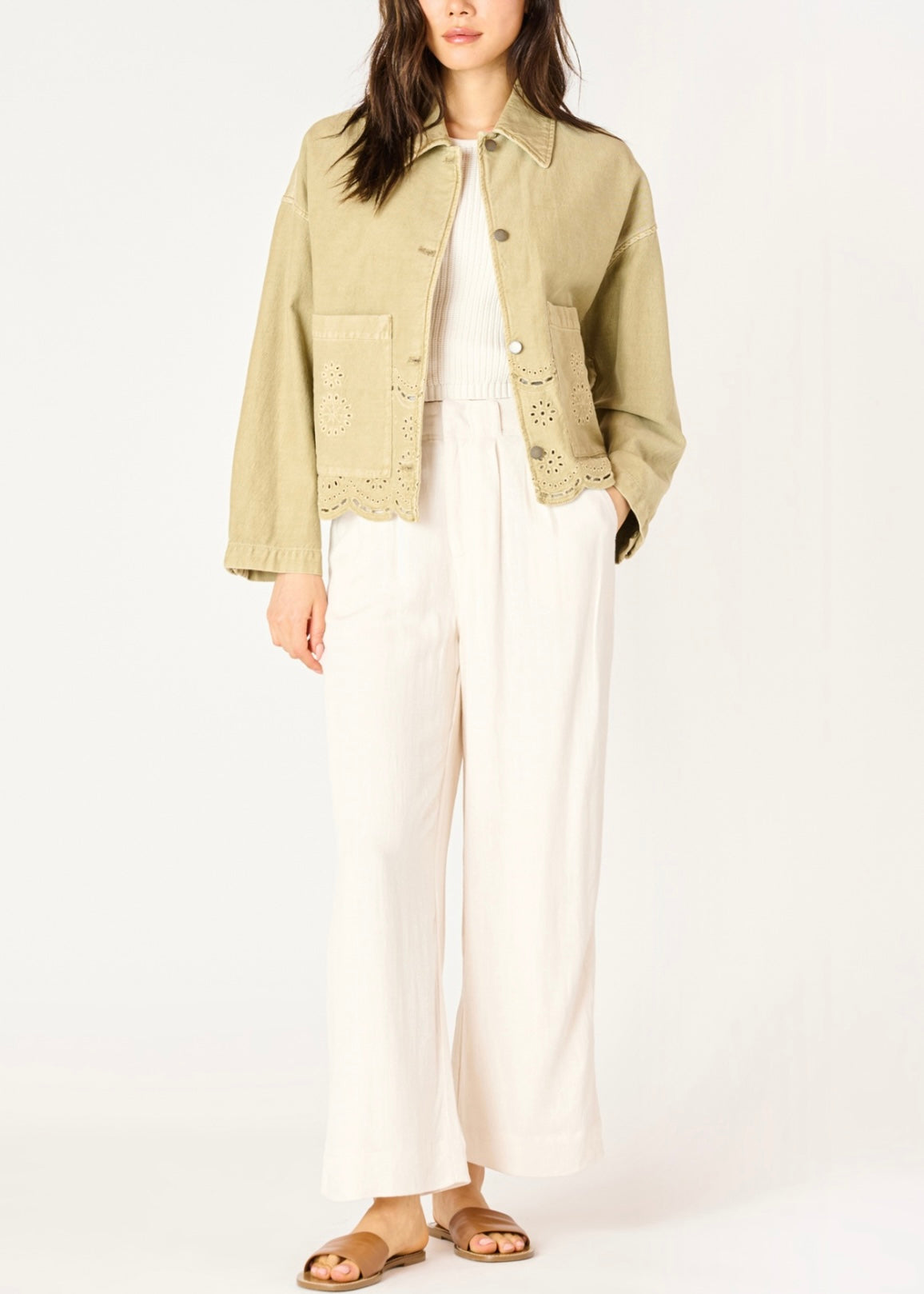 Eyelet Doctor Barn Coat