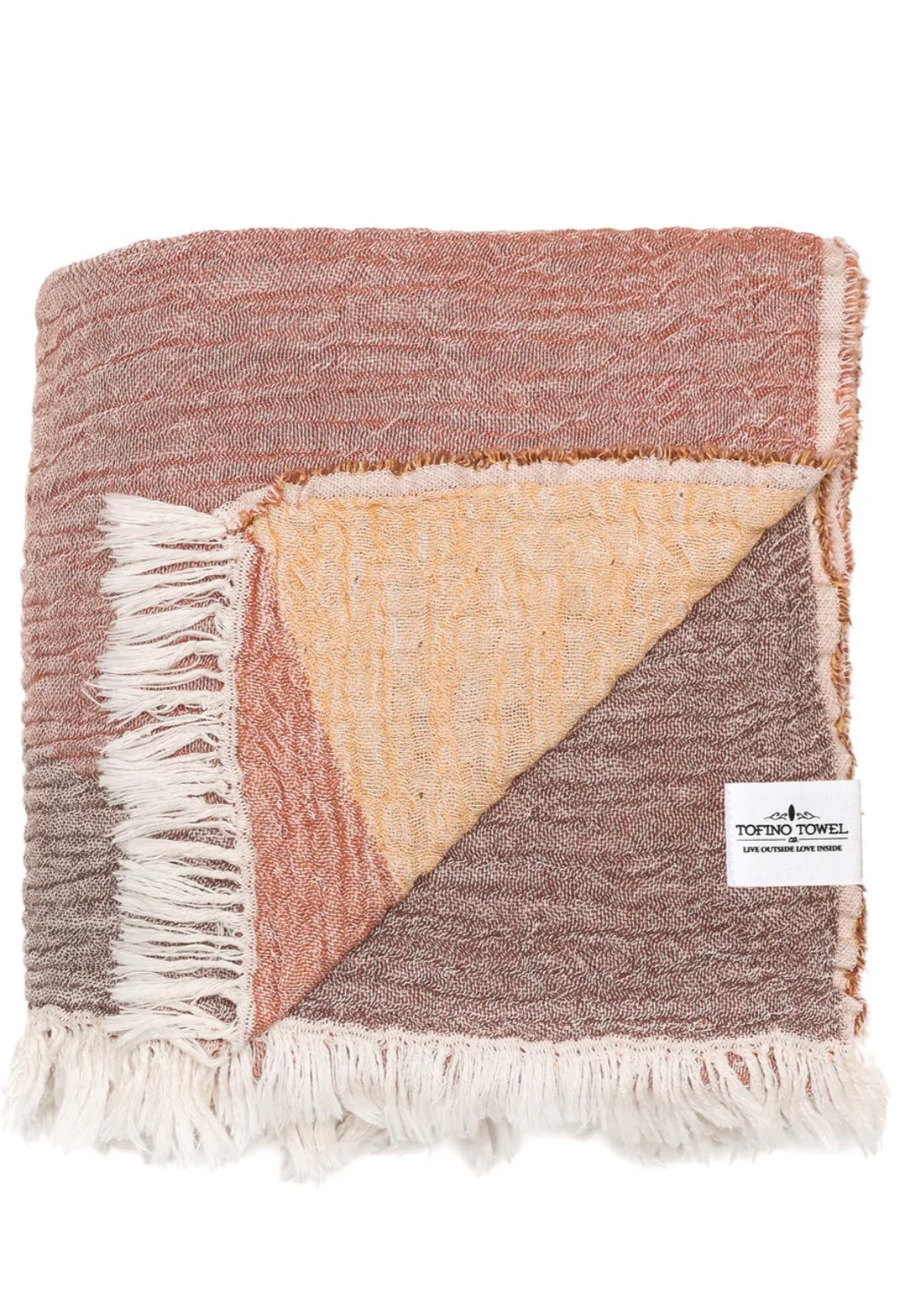 The Meander Muslin Throw