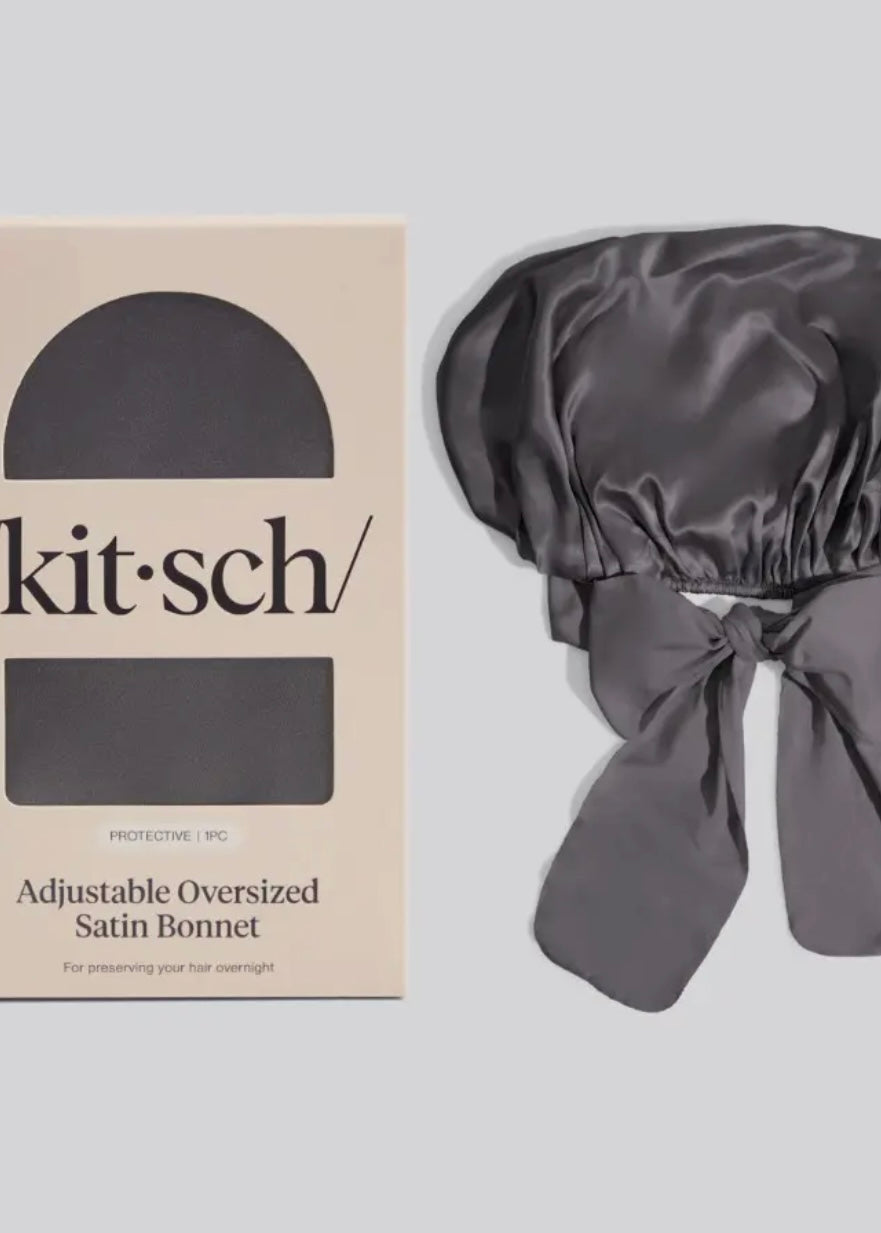Adjustable Oversized Satin Bonnet