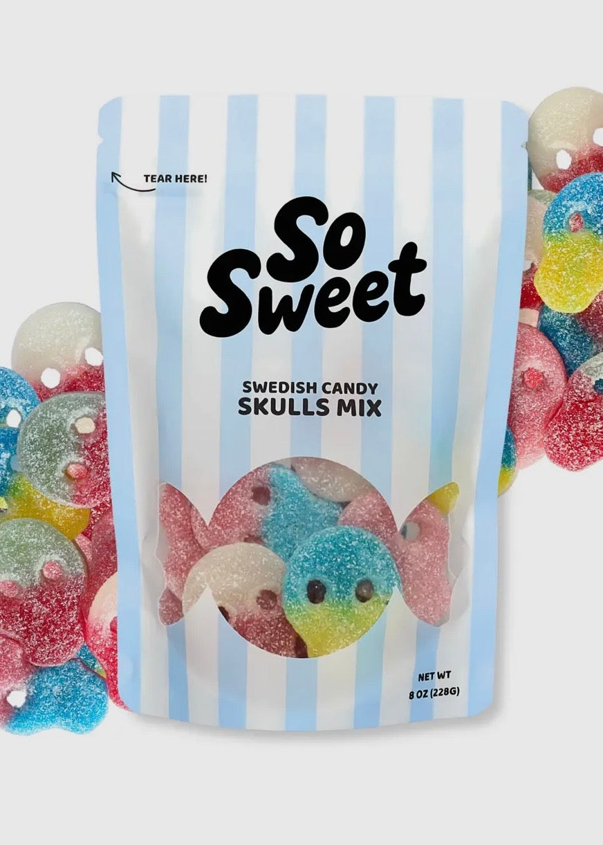 Swedish Candy Skulls Mix
