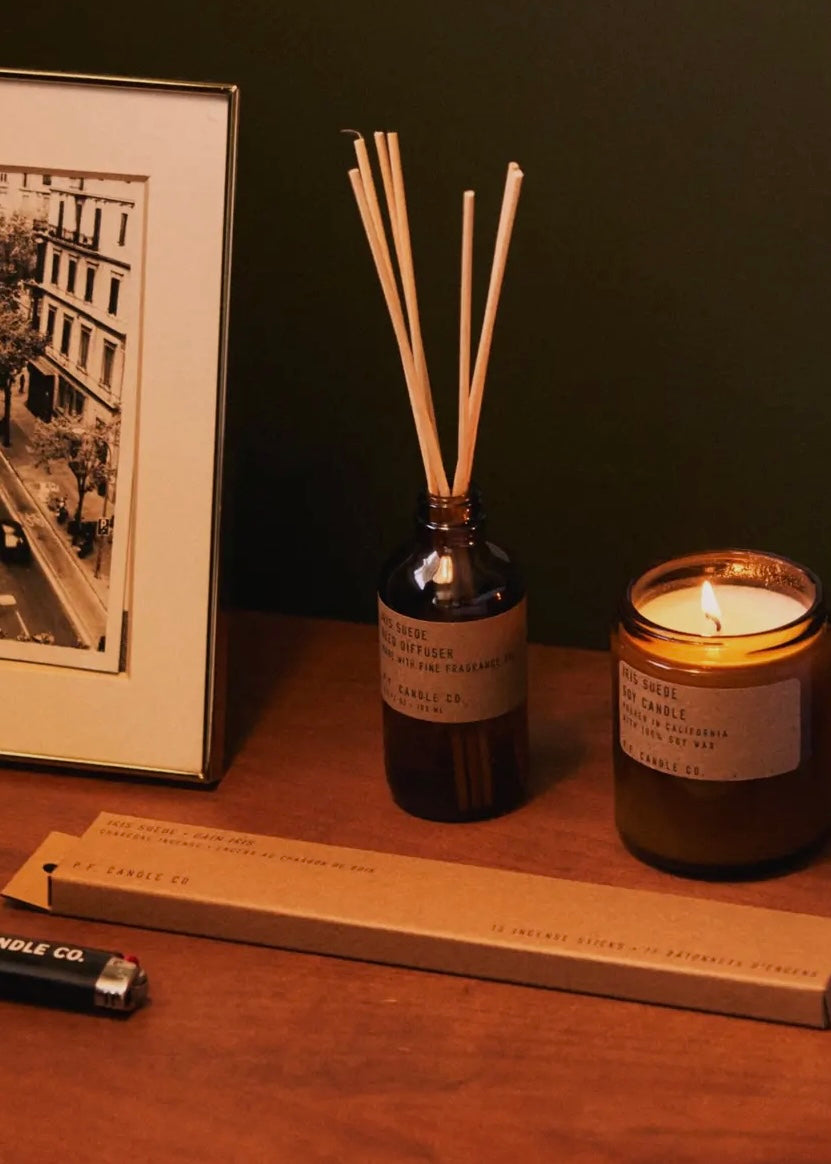 Iris Suede Reed Diffuser - 4oz