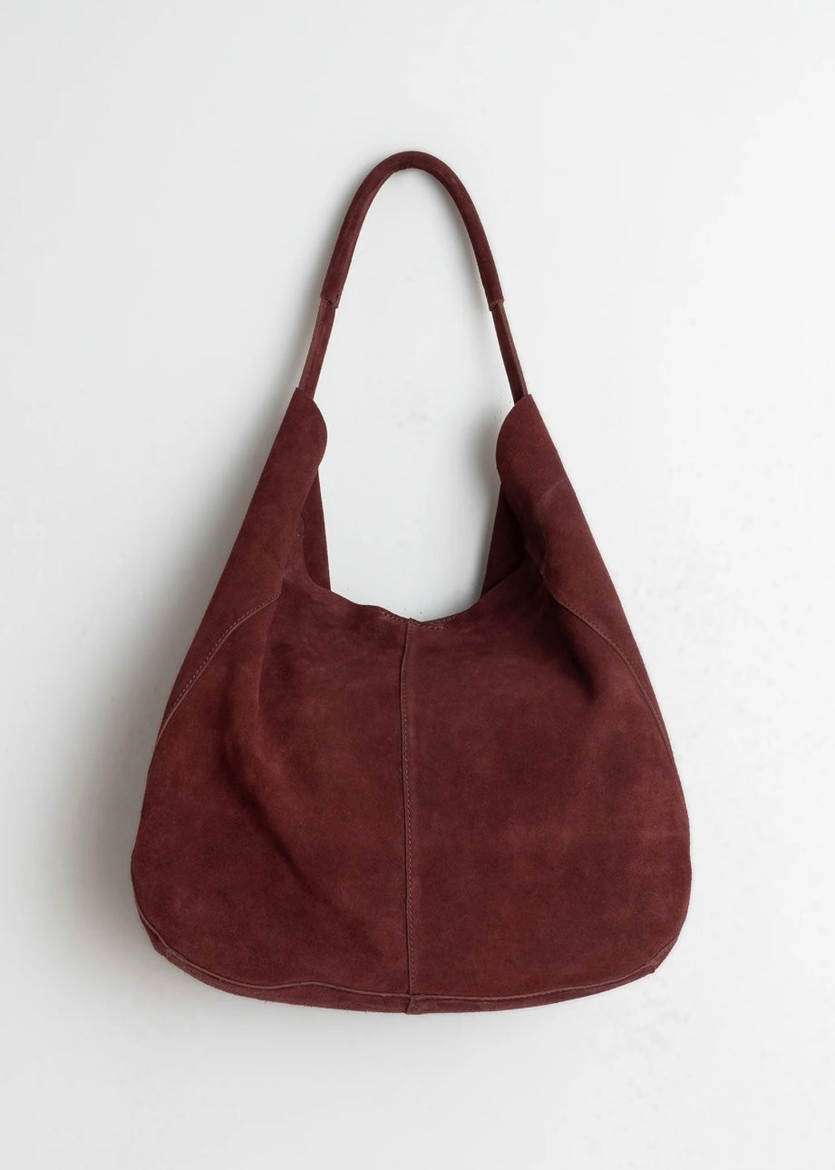 Suede Tote Bag