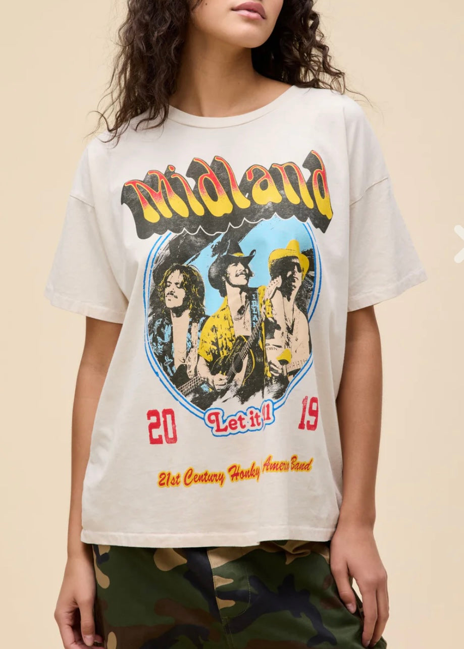 Midland Let it Roll Tour Merch T-Shirt