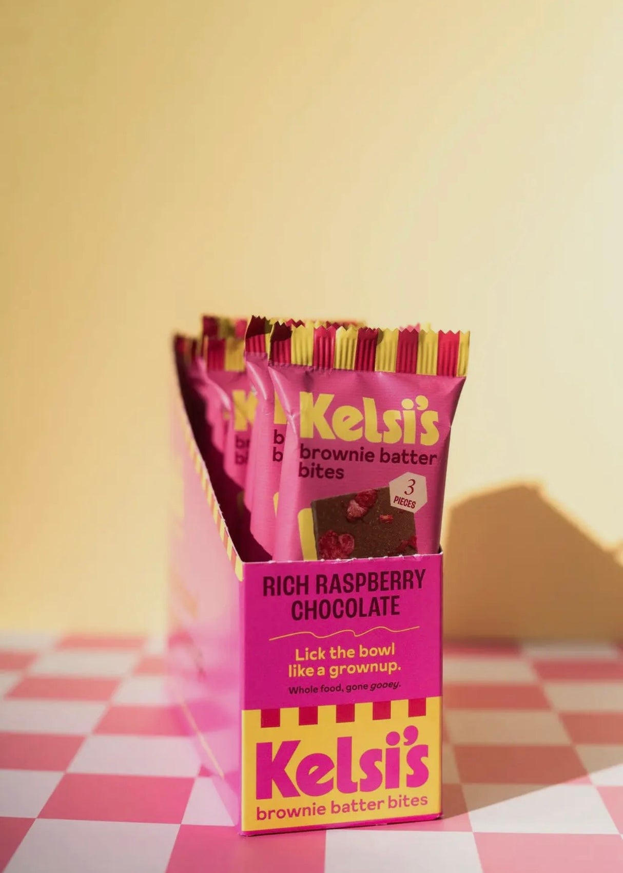 Rich Raspberry Chocolate Brownie Batter Bites (DF + GF)