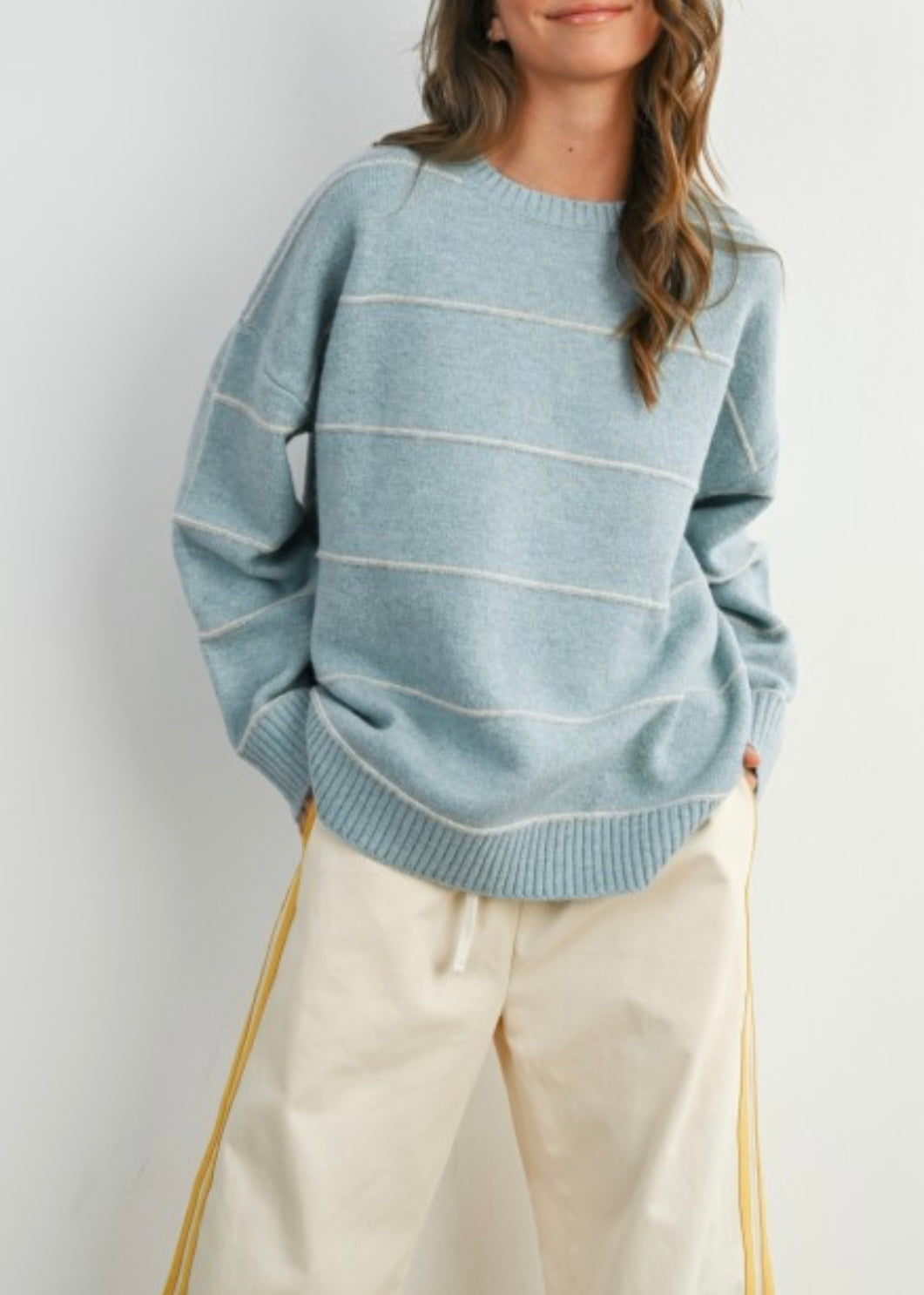 Evergreen Stripe Sweater