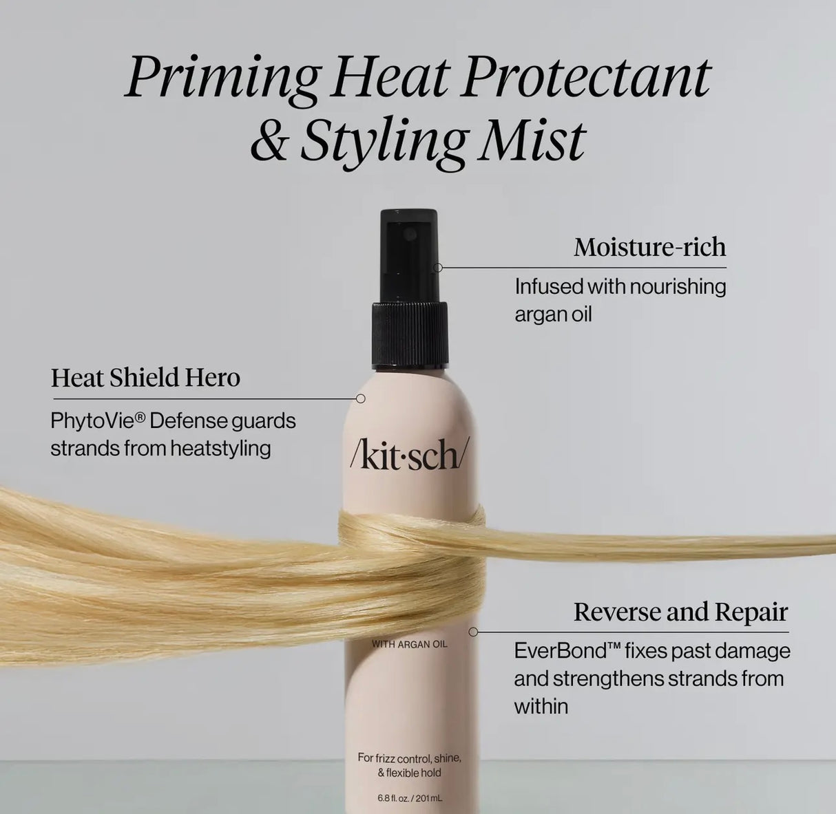 Pirming Argan Oil Heat Protectant & Styling Mist