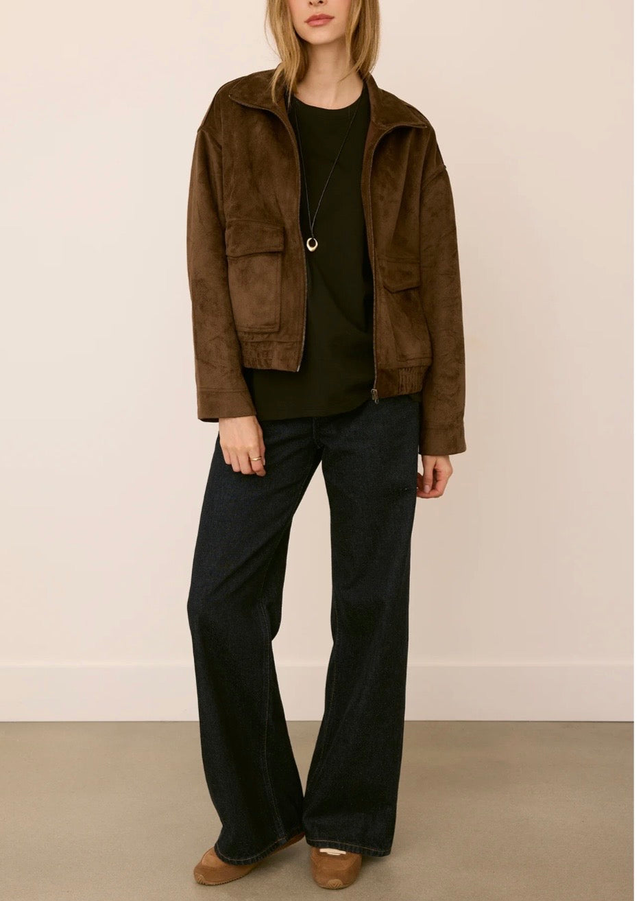 *pre-order Ashton Suede Jacket