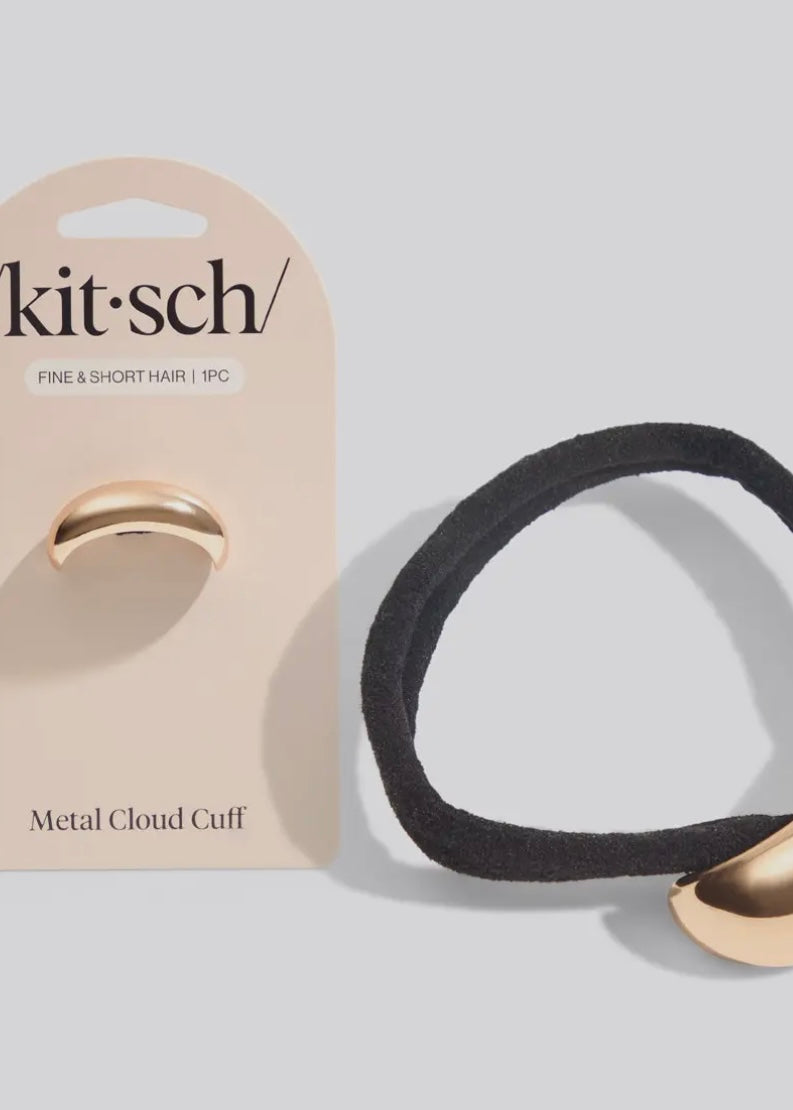 Gold Metal Cloud Cuff - Small