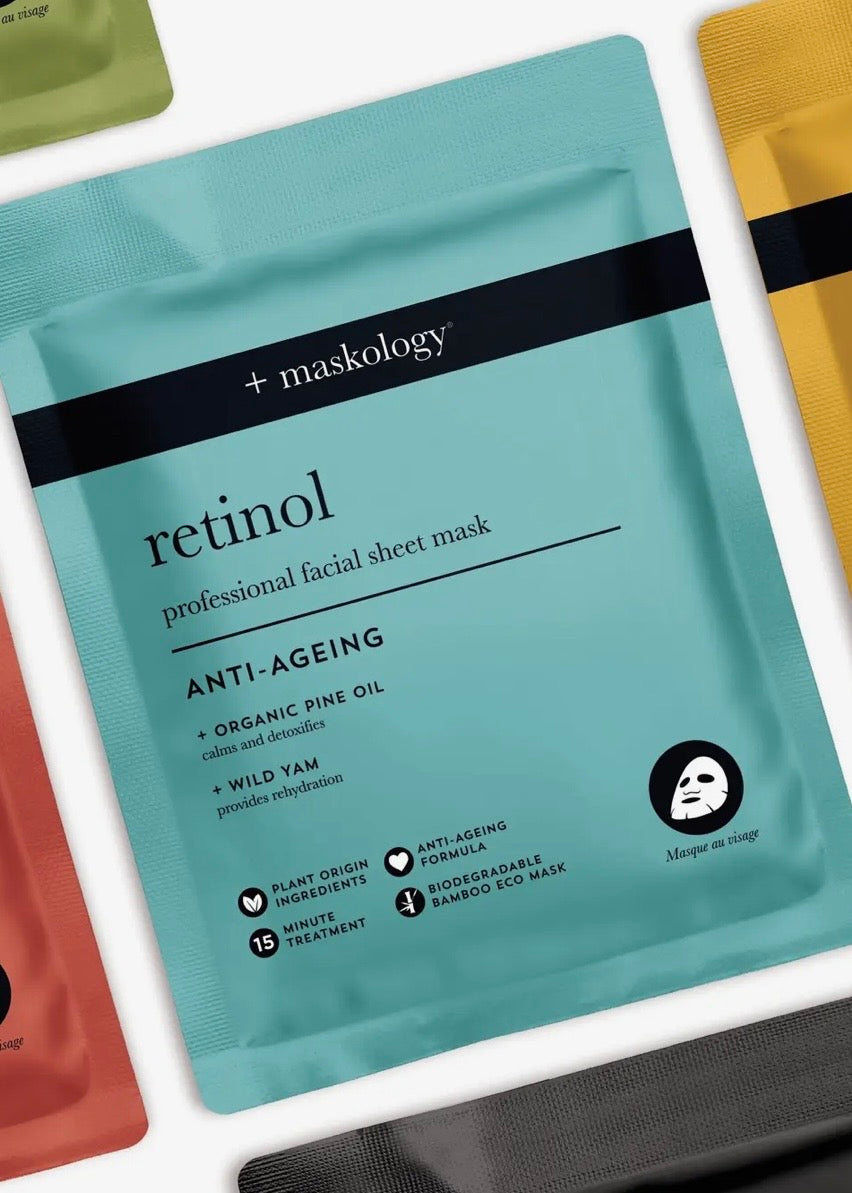 +maskology Retinol Professional Sheet Mask