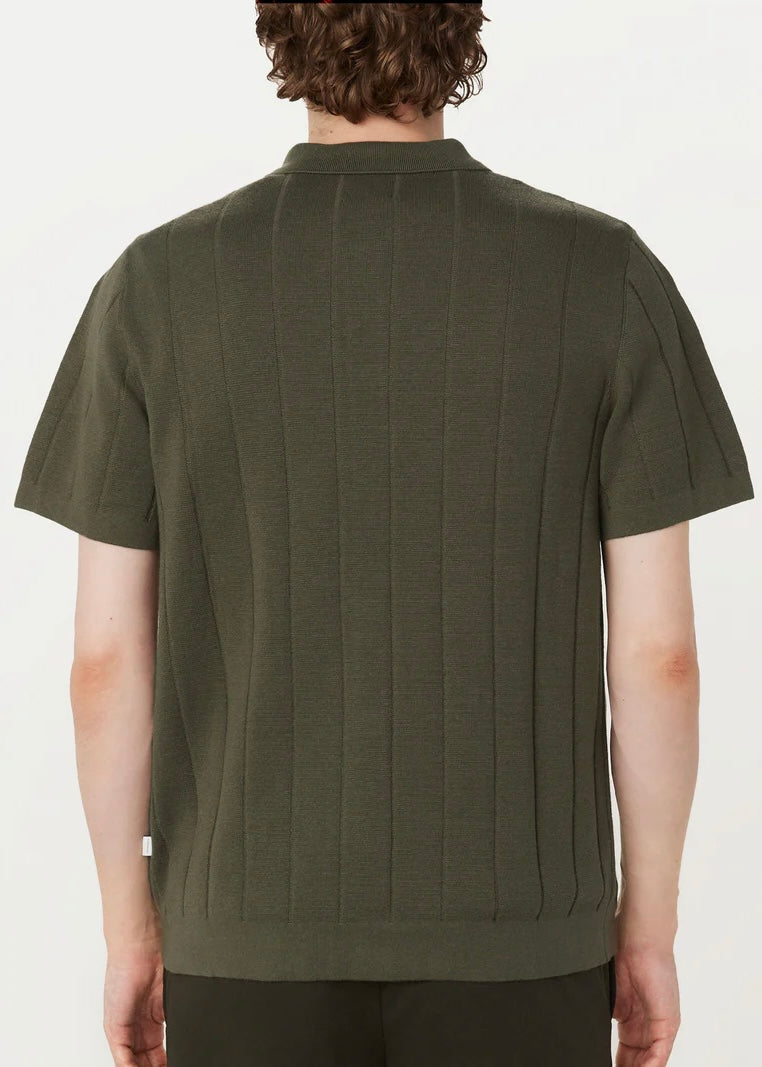 The Knit Button Up Polo